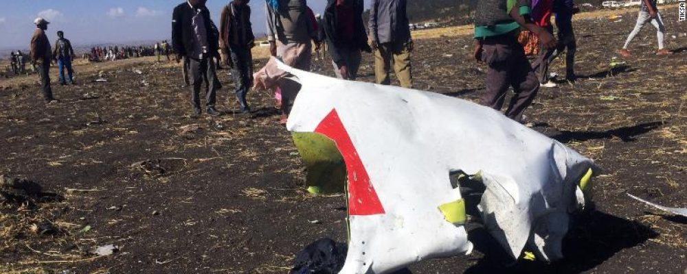 Этиопийн онгоцны сүйрлийн шалтгаан “Бойнг” онгоцны алдаанаас болжээ