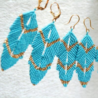 Macramé Mongol – Bijoux Contemporains – Contemporary Jewelry